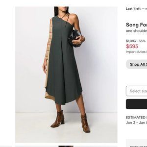 Song For The Mute New one shoulder dress